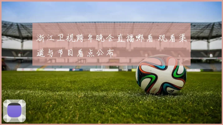 浙江卫视跨年晚会直播哪看 观看渠道与节目看点公布