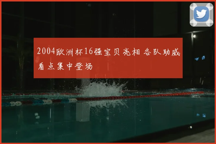 2004欧洲杯16强宝贝亮相 各队助威看点集中登场