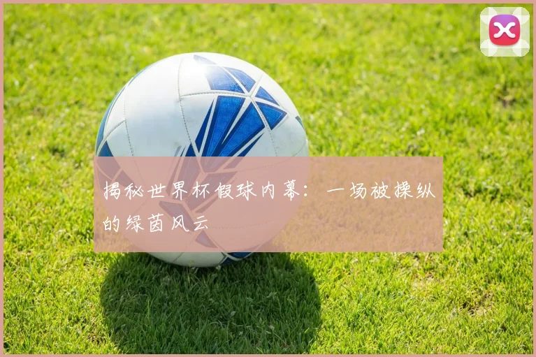 揭秘世界杯假球内幕：一场被操纵的绿茵风云