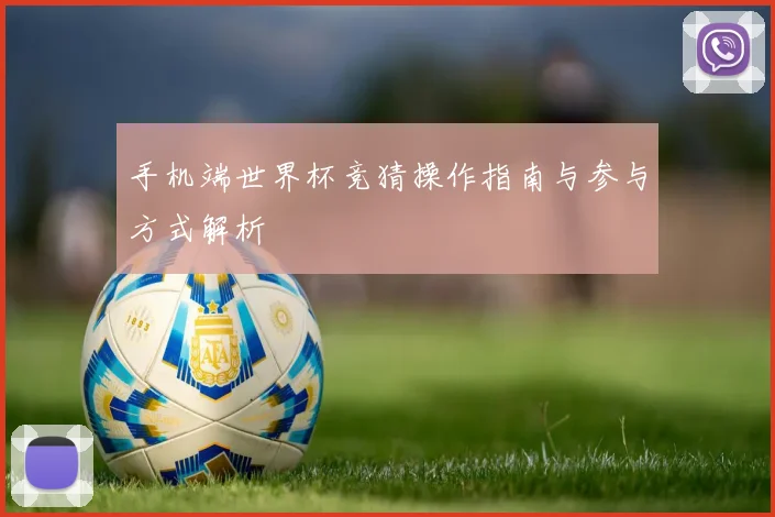 手机端世界杯竞猜操作指南与参与方式解析